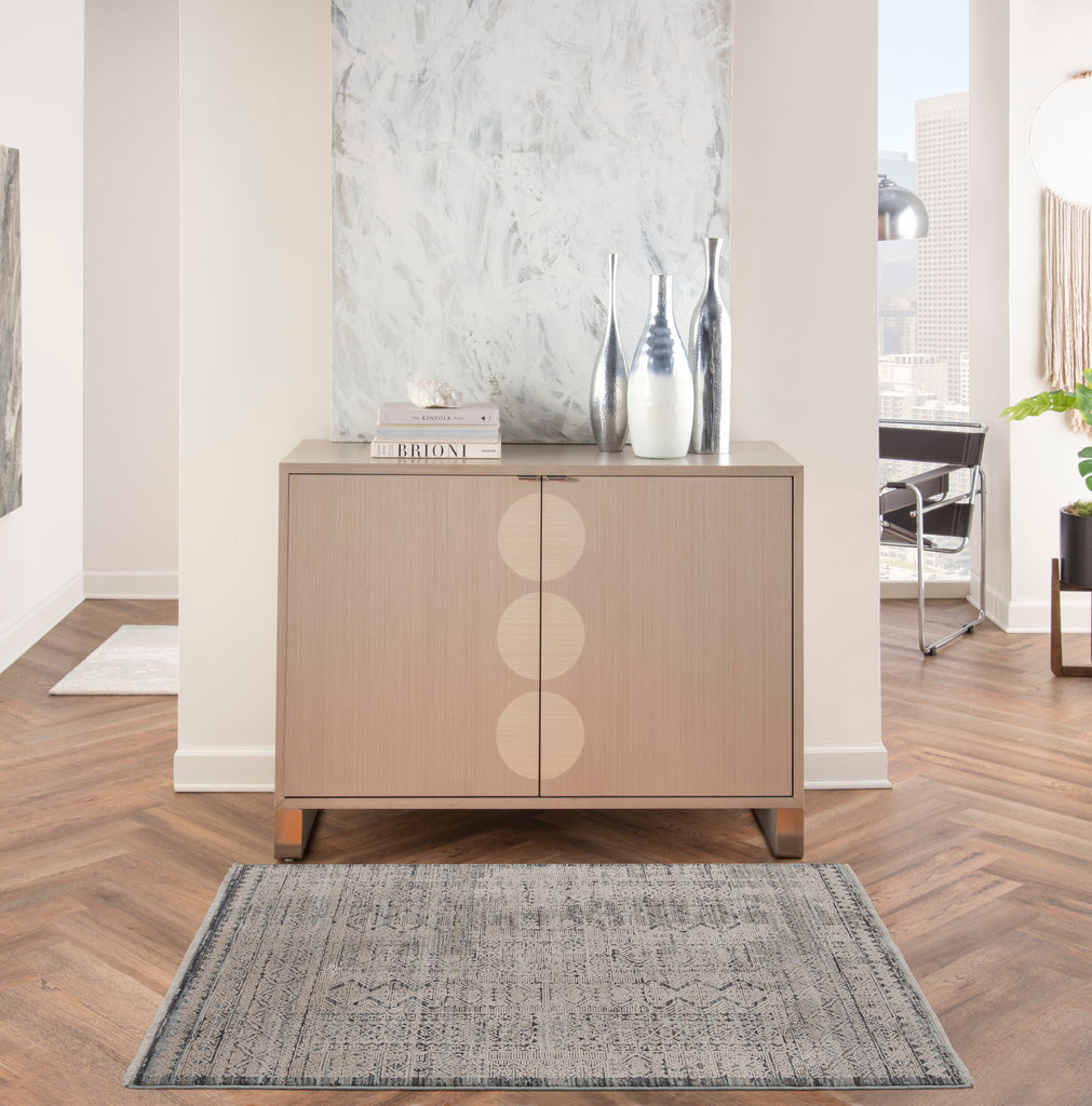 nourison lynx lnx06 ivory blue rug