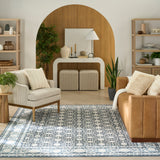 nourison grace gce01 blue rug