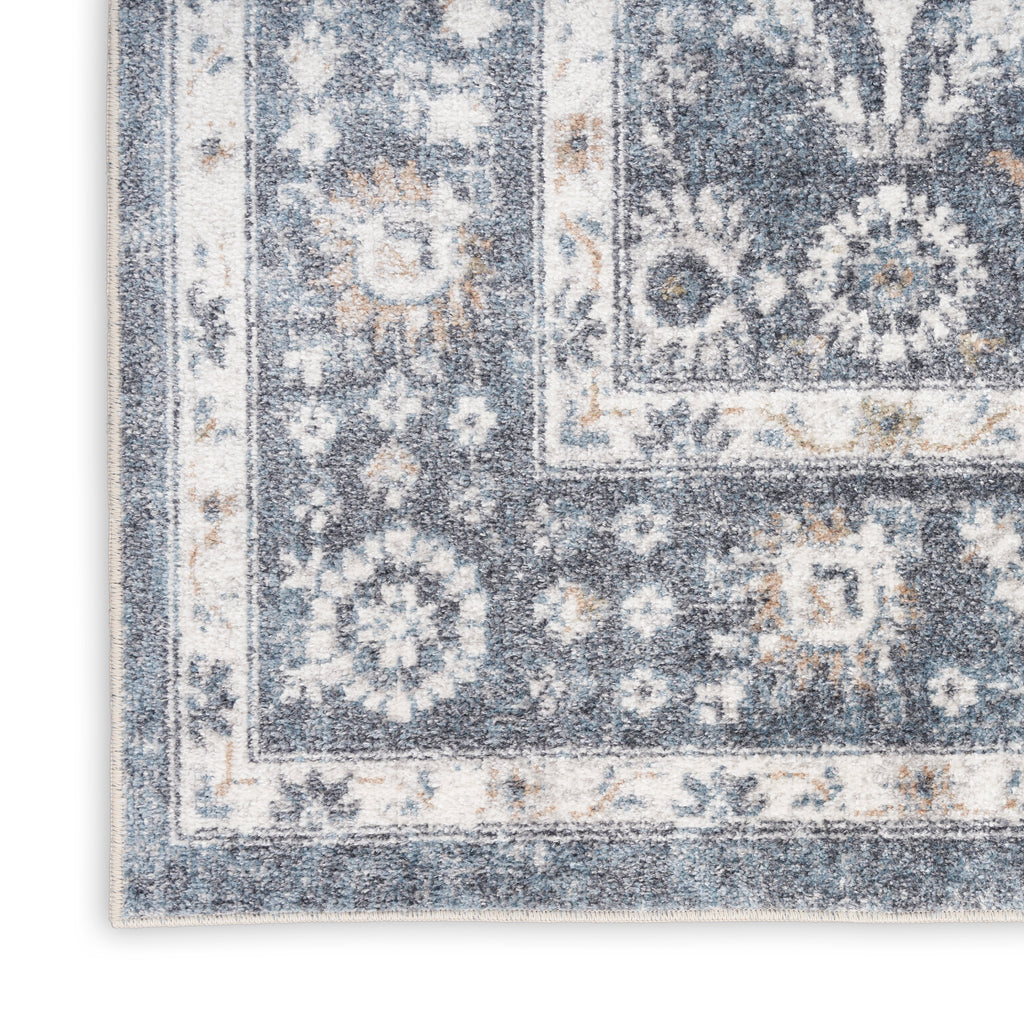 nourison astra machine washable asw16 dark blue rug