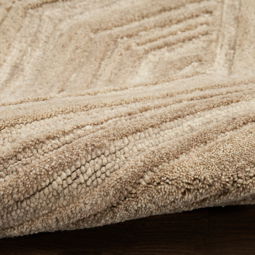 nourison graceful gru03 taupe rug