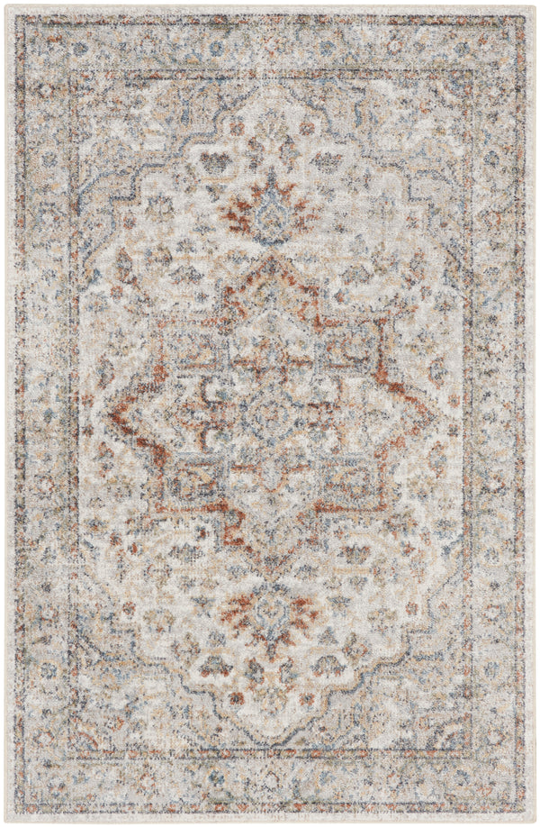 nourison astra machine washable asw12 grey multicolor rug