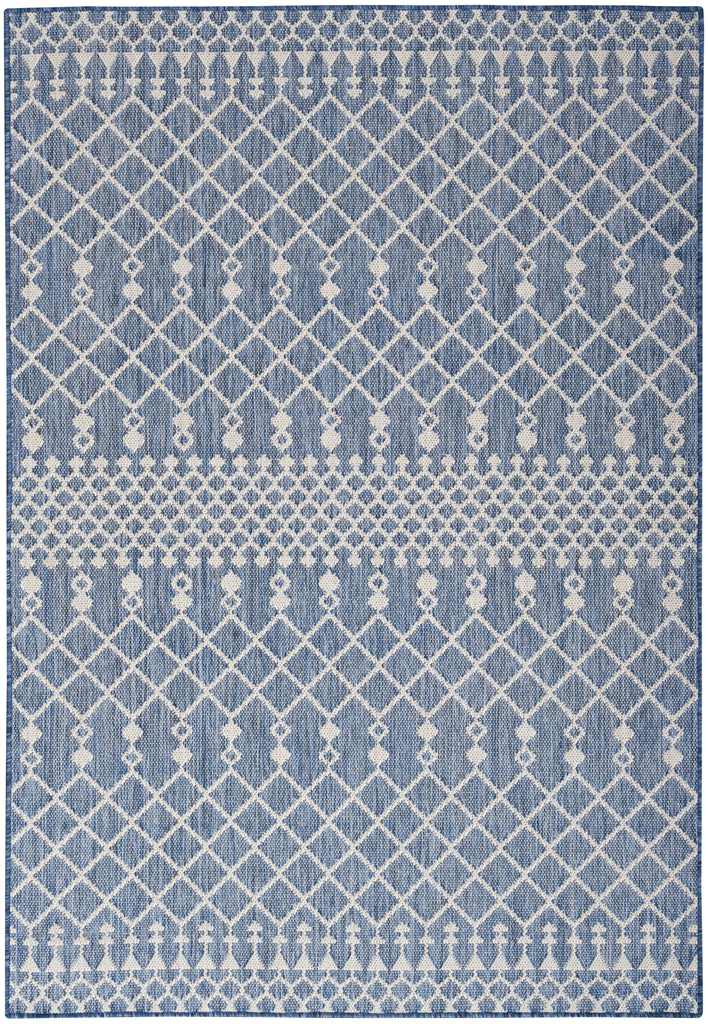 nourison positano pos02 navy blue rug