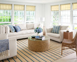dash albert moana stripe da1694 blue woven flatwoven jute sisal rug
