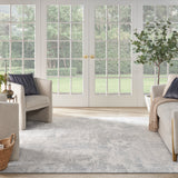 nourison exhale exl01 light grey rug