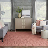 nourison versatile nrv01 coral orange rug