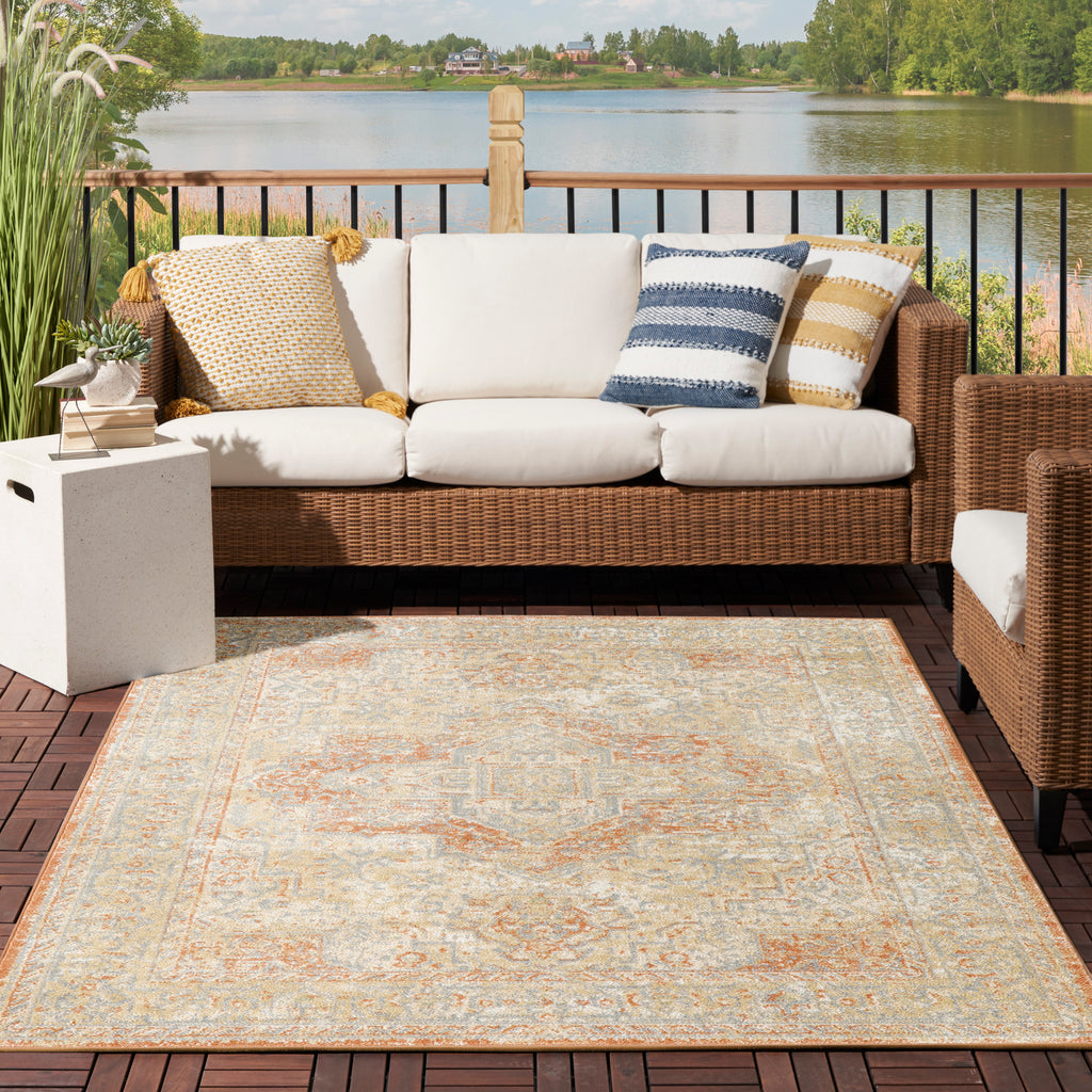 nourison nourison essentials persian nre07 beige rust rug