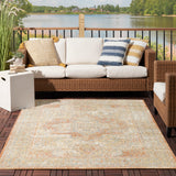 nourison nourison essentials persian nre07 beige rust rug