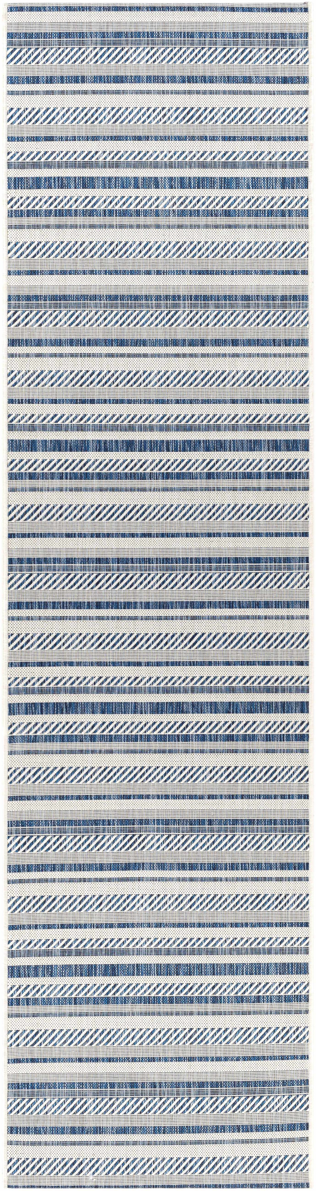 Hauteloom Olin OLIN Navy Machine Made Polypropylene Rug