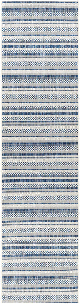 Hauteloom Olin OLIN Navy Machine Made Polypropylene Rug