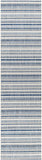 Hauteloom Olin OLIN Navy Machine Made Polypropylene Rug