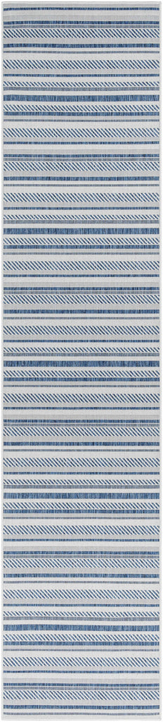 Hauteloom Olin OLIN Navy Machine Made Polypropylene Rug
