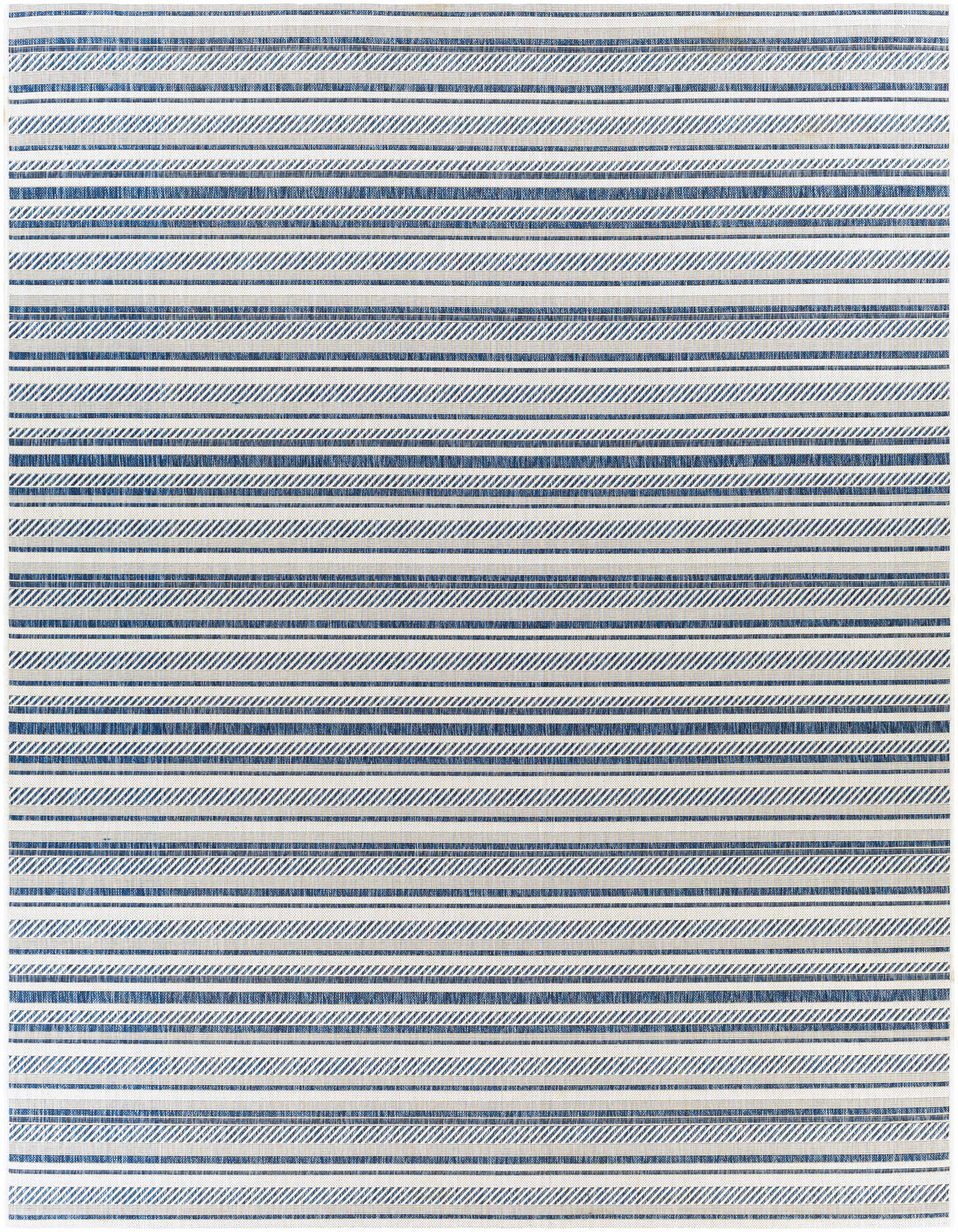 Hauteloom Olin OLIN Navy Machine Made Polypropylene Rug