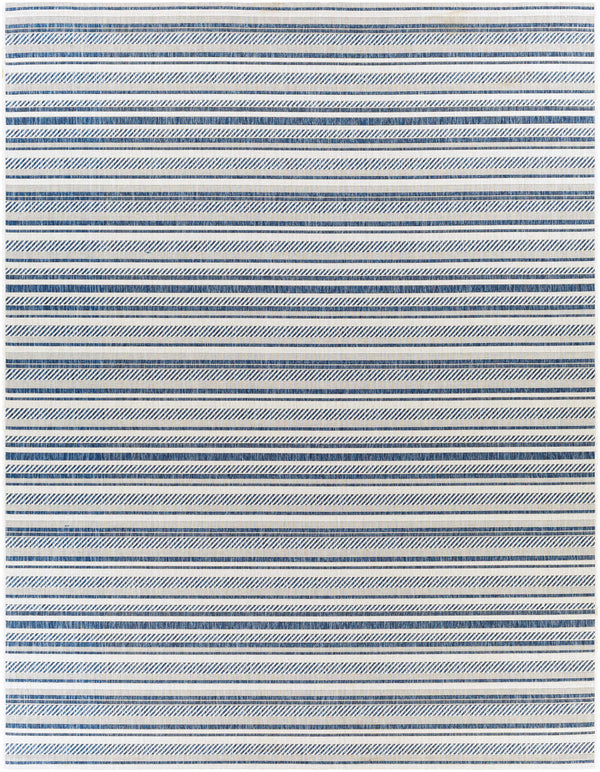 Hauteloom Olin OLIN Navy Machine Made Polypropylene Rug