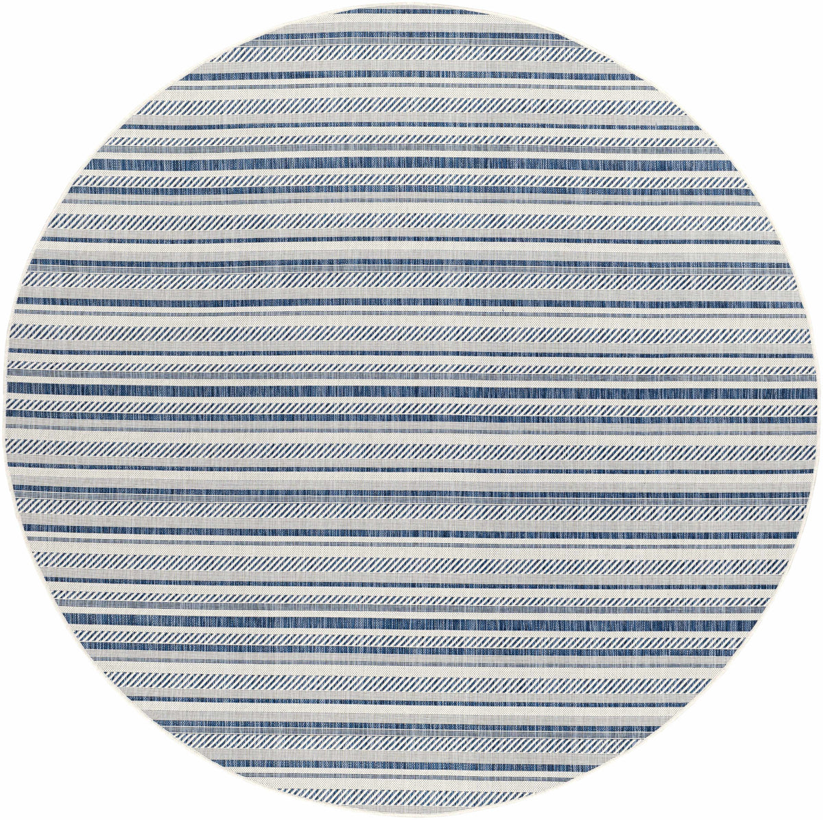 Hauteloom Olin OLIN Navy Machine Made Polypropylene Rug