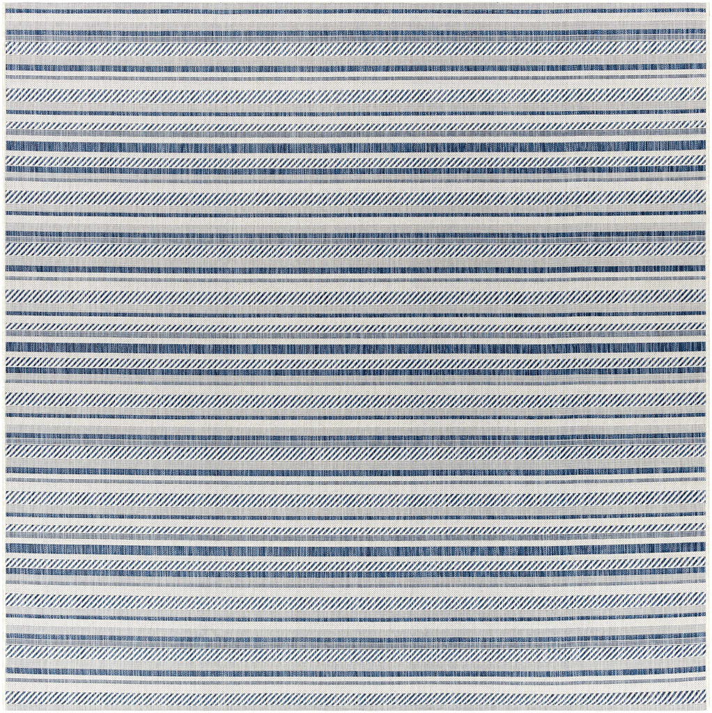 Hauteloom Olin OLIN Navy Machine Made Polypropylene Rug