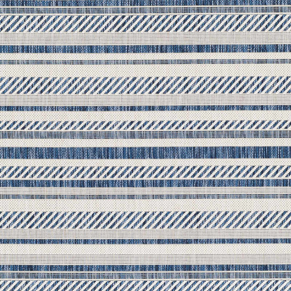 Hauteloom Olin OLIN Navy Machine Made Polypropylene Rug