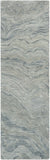 nourison graceful gru01 blue rug