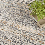 nourison lynx lnx05 ivory slate rug