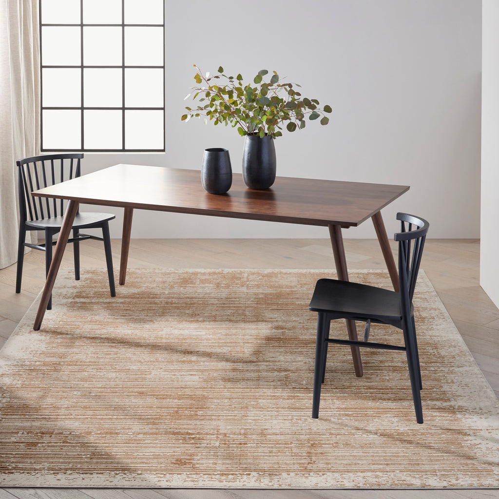 nourison ck024 irradiant irr03 rose gold rug