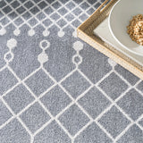 nourison astra machine washable asw10 denim rug