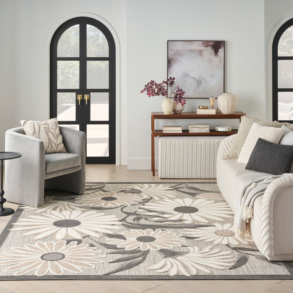 nourison aloha alh33 beige rug