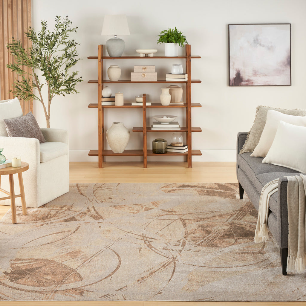 nourison astra machine washable asw14 beige rug