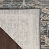 nourison lynx lnx02 navy multicolor rug