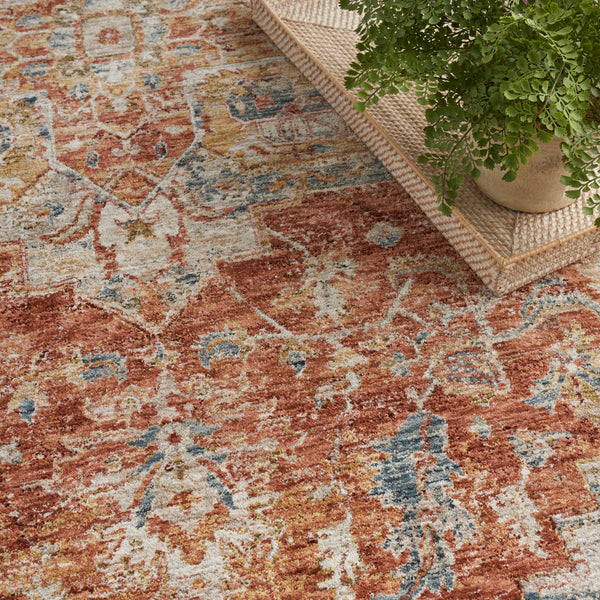 nourison sahar shr06 ivory multicolor rug