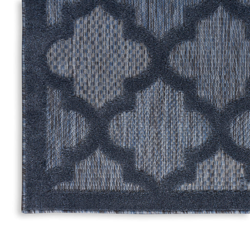 nourison easy care nes01 navy blue rug