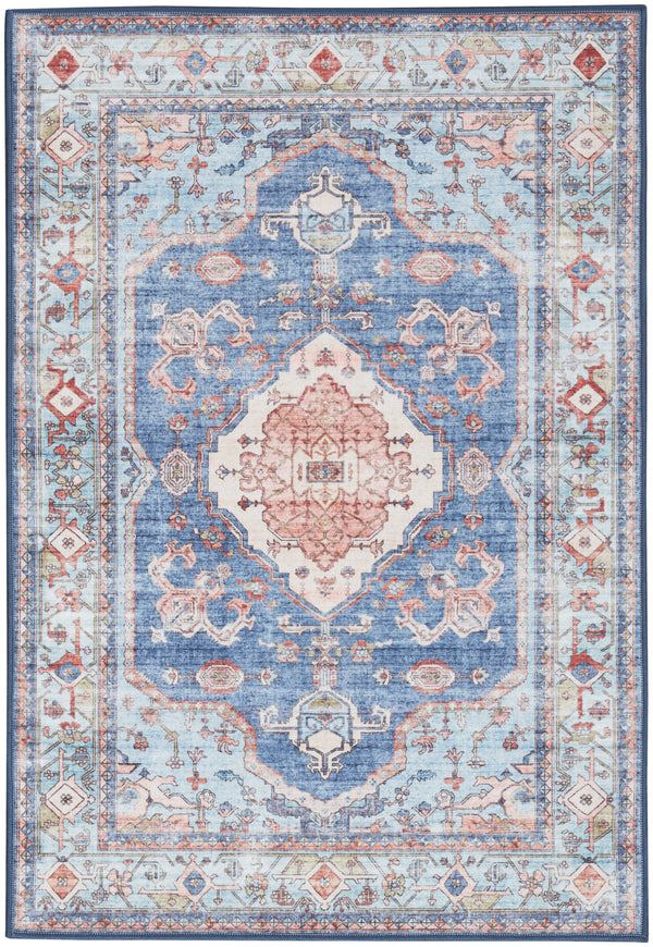 nourison fulton ful11 blue rug