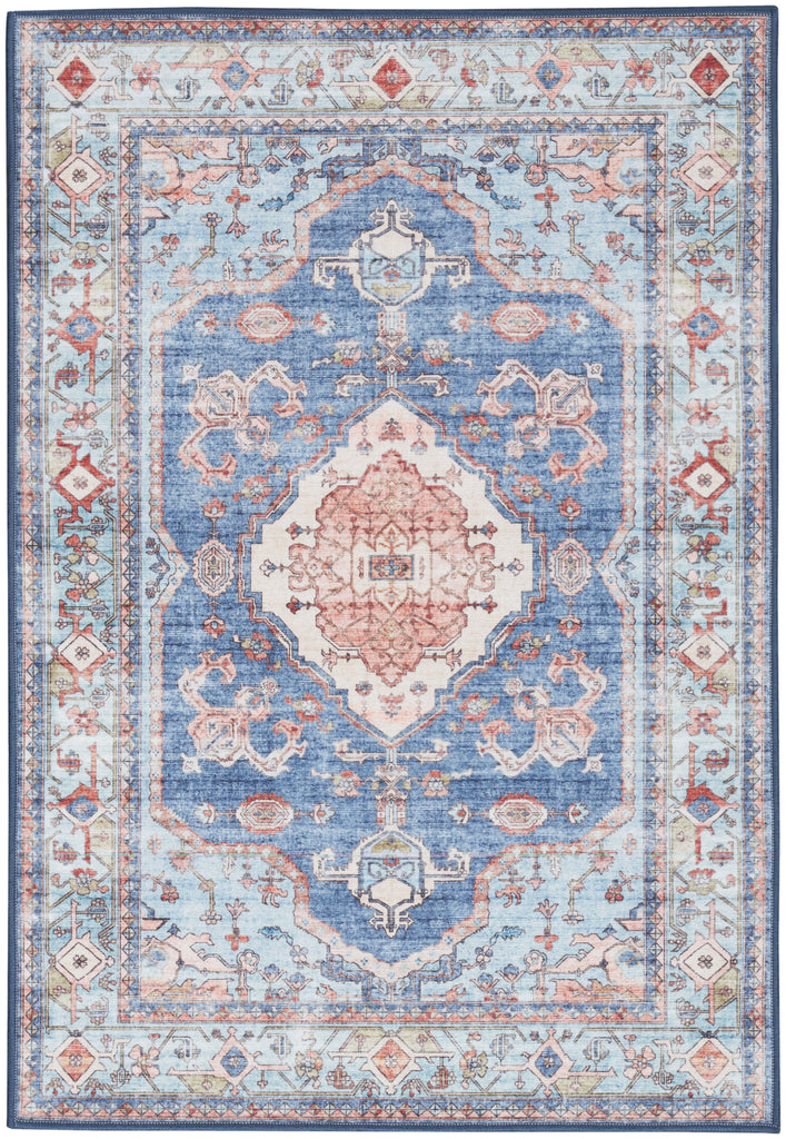 nourison fulton ful11 blue rug