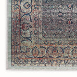 nourison grand washables grw04 emerald rug