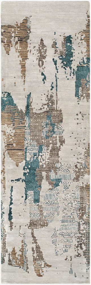 surya opulence opl 2301 slate gray rug