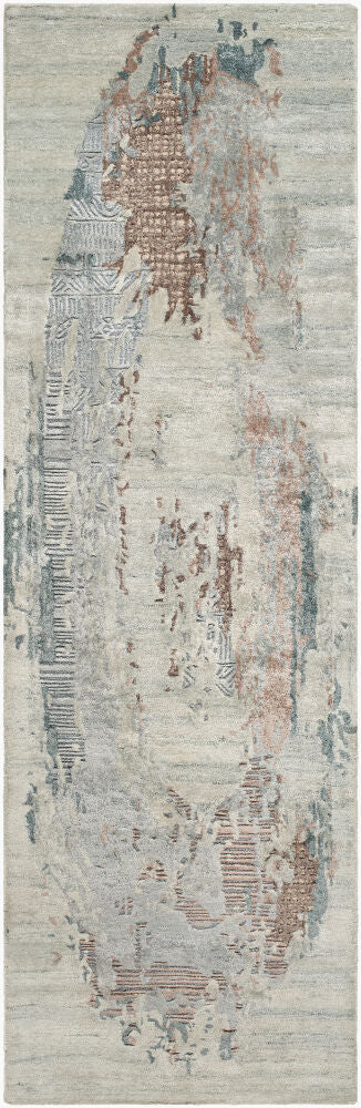 surya opulence opl 2305 steel blue rug