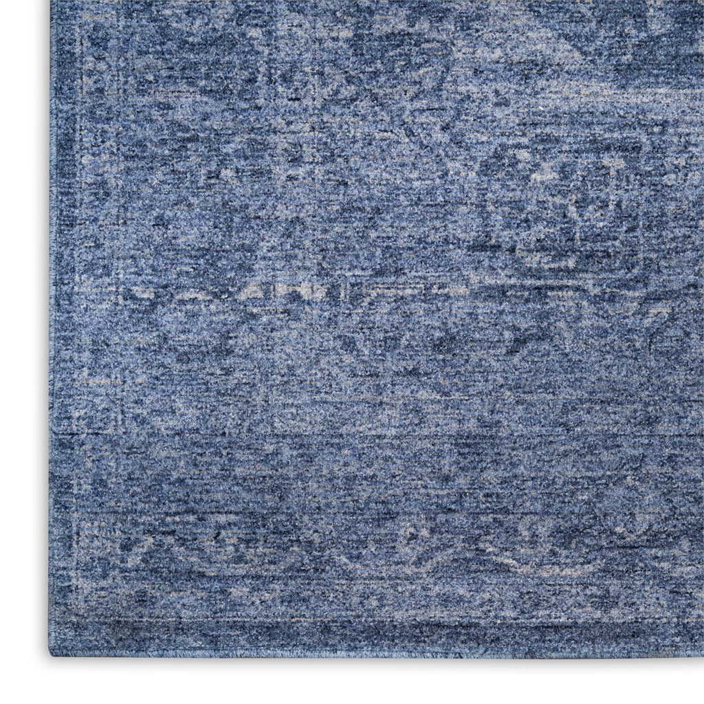 nourison pure shades sad02 blue rug