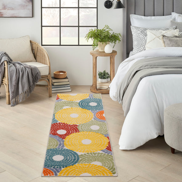 nourison aloha alh29 multicolor rug
