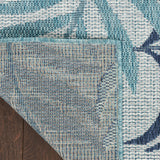 nourison garden oasis goa01 blue rug