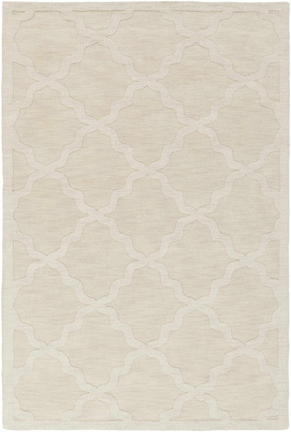 Hauteloom Orick ORI Ivory Loom Knotted Wool Rug