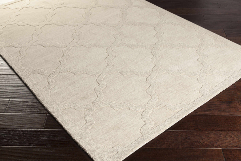 Hauteloom Orick ORI Ivory Loom Knotted Wool Rug