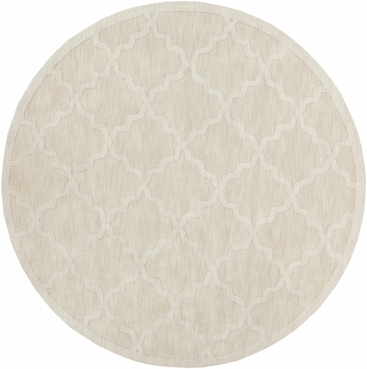 Hauteloom Orick ORI Ivory Loom Knotted Wool Rug