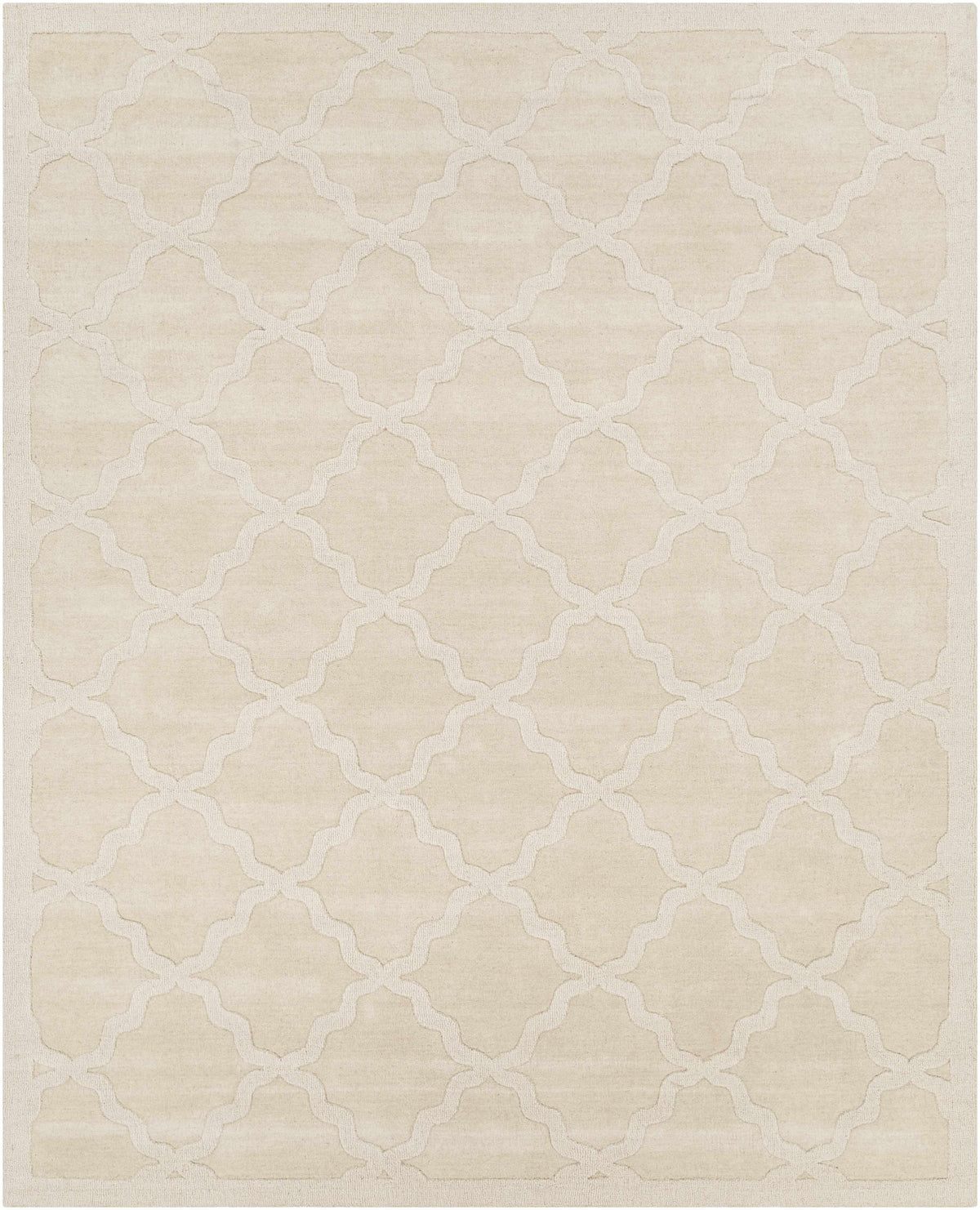 Hauteloom Orick ORI Ivory Loom Knotted Wool Rug