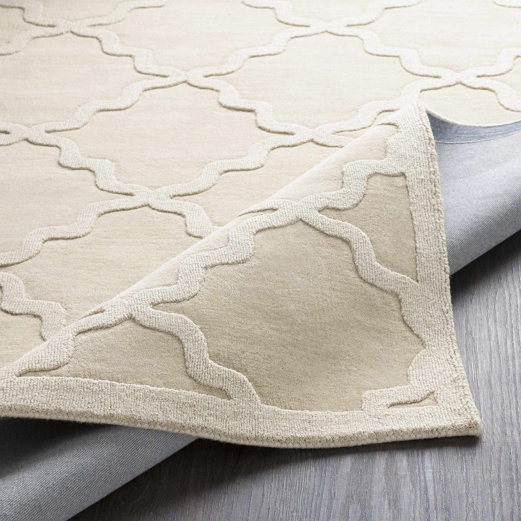 Hauteloom Orick ORI Ivory Loom Knotted Wool Rug