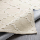 Hauteloom Orick ORI Ivory Loom Knotted Wool Rug