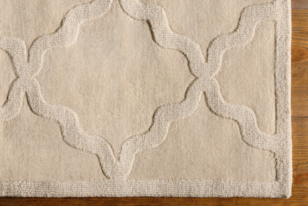 Hauteloom Orick ORI Ivory Loom Knotted Wool Rug