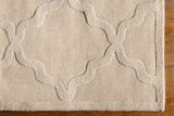 Hauteloom Orick ORI Ivory Loom Knotted Wool Rug