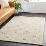 Hauteloom Orick ORI Ivory Loom Knotted Wool Rug