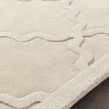 Hauteloom Orick ORI Ivory Loom Knotted Wool Rug