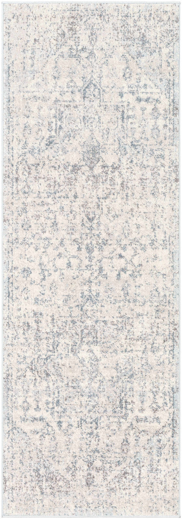 Hauteloom Orrick ORRI Light Gray Machine Made Polypropylene Rug