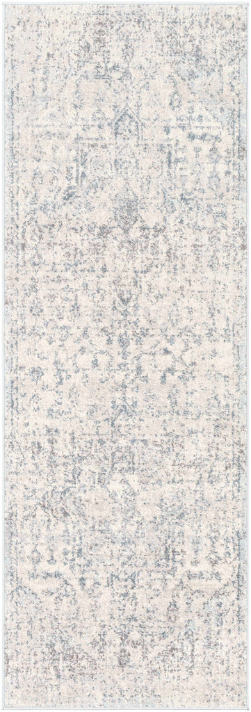 Hauteloom Orrick ORRI Light Gray Machine Made Polypropylene Rug