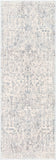 Hauteloom Orrick ORRI Light Gray Machine Made Polypropylene Rug